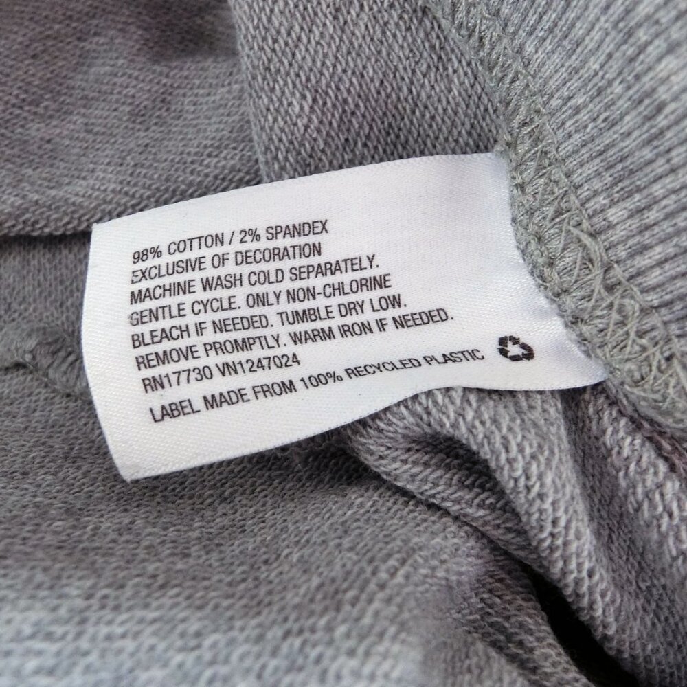 JoyLab Gray Jogger Sweatpants Elastic Cuffs Pockets Size M - Picture 4 of 4